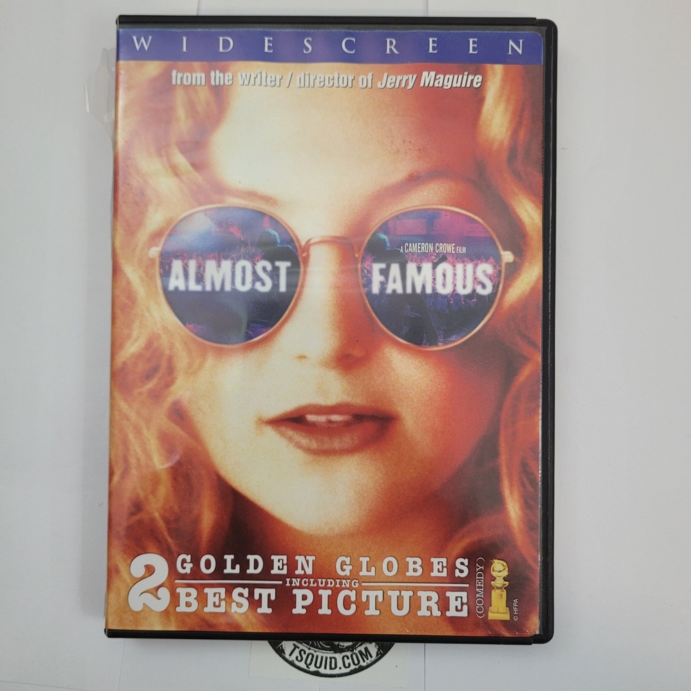 DreamWorks DVD Almost Famous Widescreen Edition Comedy Drama‎ Movie